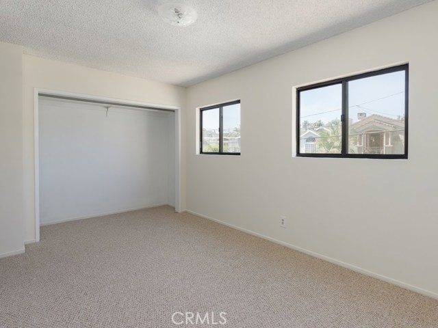 Bedroom #2 located upstairs overlooking Goodman.