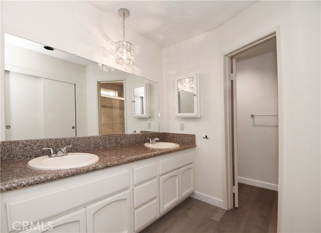 Unit A Master Bathroom Double Vanity