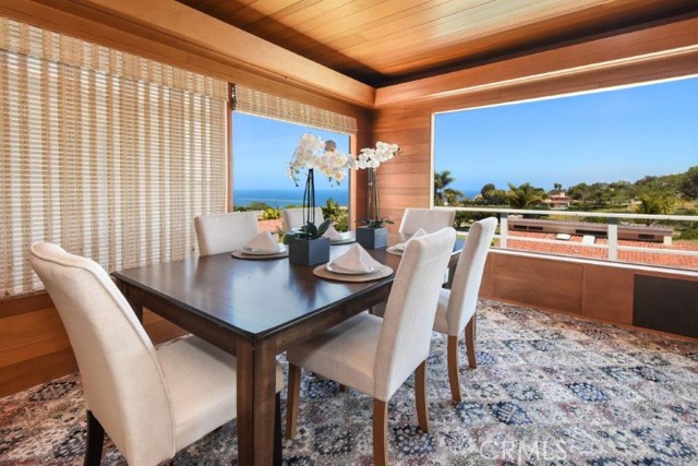 Formal Dining Area with View