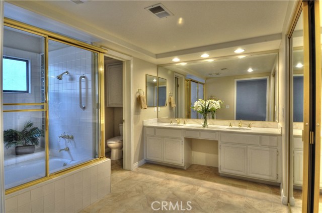 Master Bath with walk in closet