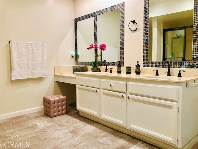 master bathroom, double sink