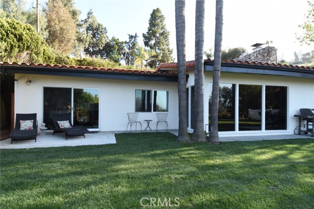 Pretty patio off of the master bedroom.  What a terrific place to relax and read a book!