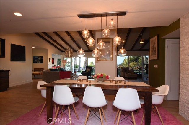 Another view of the dining room.  Floor plan is so open and wonderful!