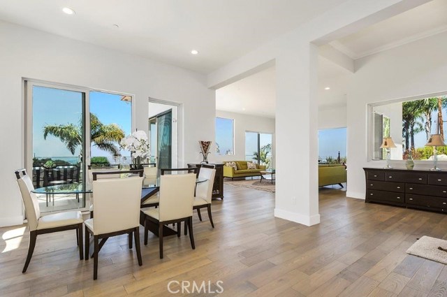 Formal Dining Area Adjacent to Living Room