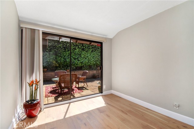 Bedroom 1 / Office with slider to backyard patio