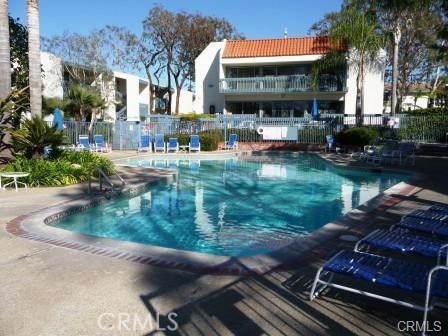 One of the two community pools in Brookside Village