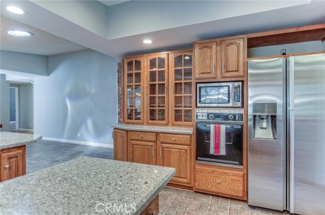 Show off your glassware and dishes in these cabinets