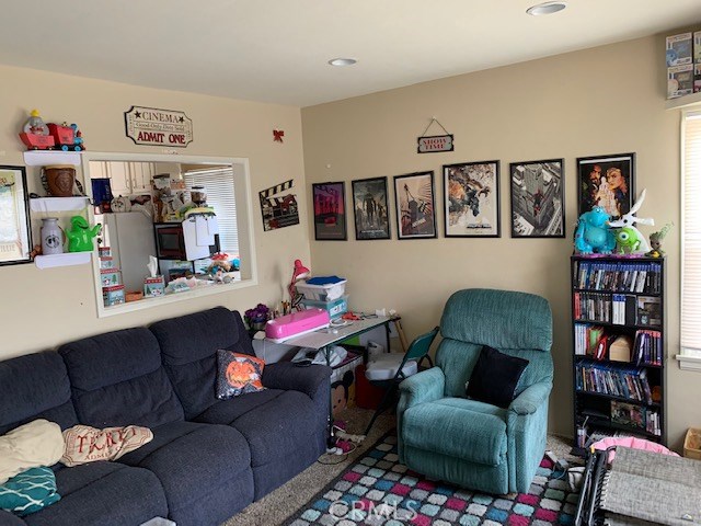 Upstairs Living area