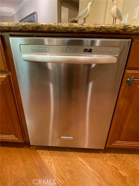 Stainless Dishwasher.