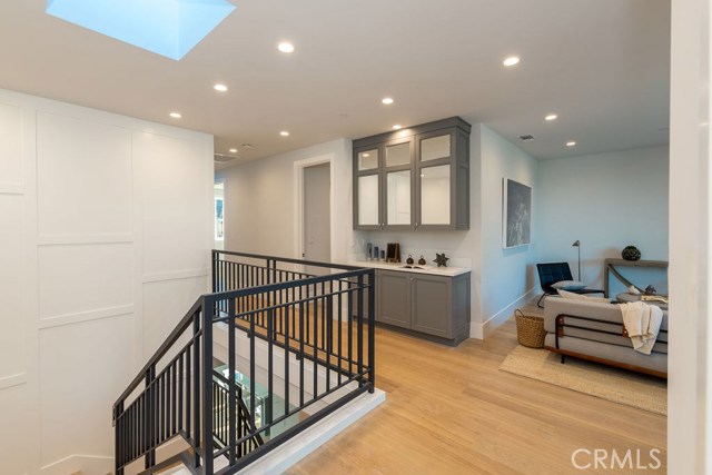 Second floor family gathering space