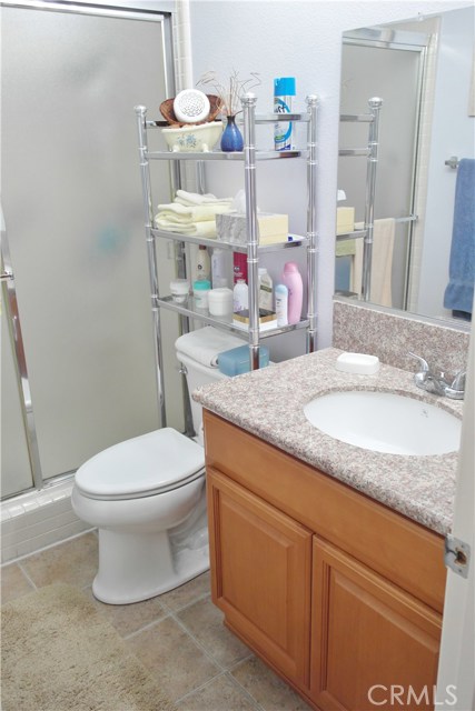 Upgraded Full Downstairs Bathroom With Walk In Shower.