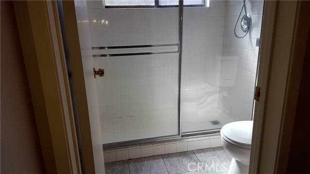 Walk-in shower in Guest Bathroom