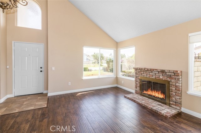 Front door leads you into the living room