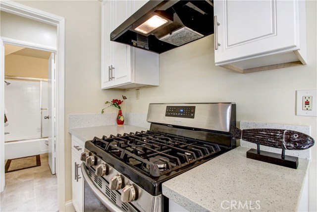 Samsung 5 burner gas stove, new samsung dishwasher. All new flooring recessed lighting, and custom cabinetry with Quartz counter tops!!