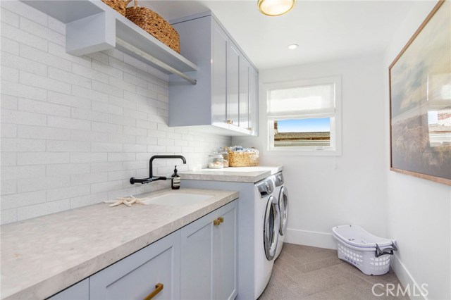 Bedroom Level Laundry Room