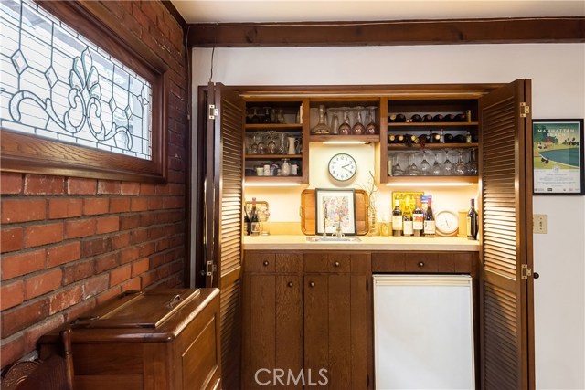 Wet Bar in Family Room