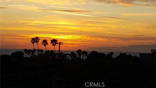 Sunset View off upper deck.