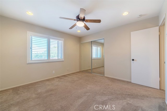 Upstairs bedroom with peek a boo view of the ocean
