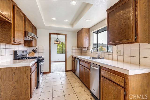 Upgraded counters, new stainless steel appliances