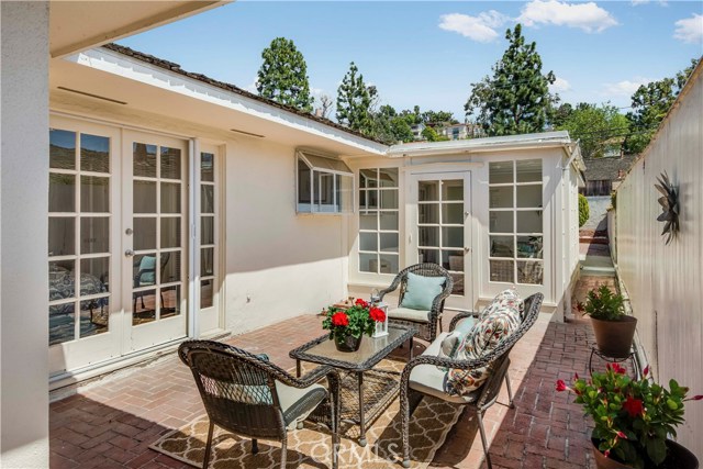 Patio off, living room, master bedroom and sun room