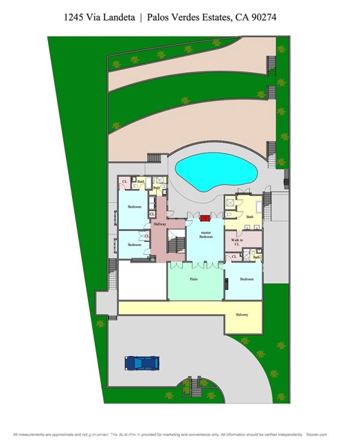 Layout of the lot...