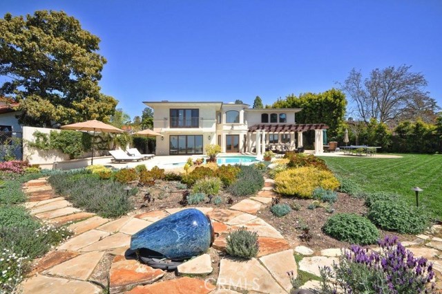 Back Elevation with Drought Resistance Landscape