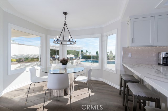 Close up of the casual eating area...so beautiful and welcoming! Your family will LOVE this home!