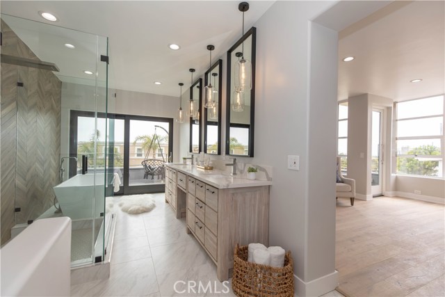 Entry to Master Bathroom from Master Bedroom