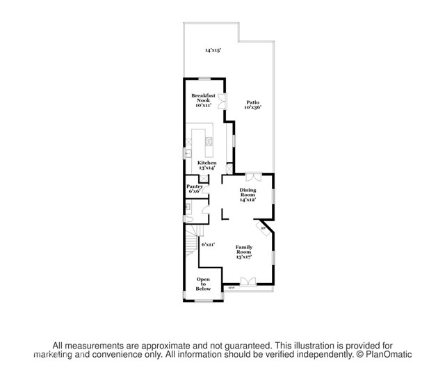 Top Level Floor Plan