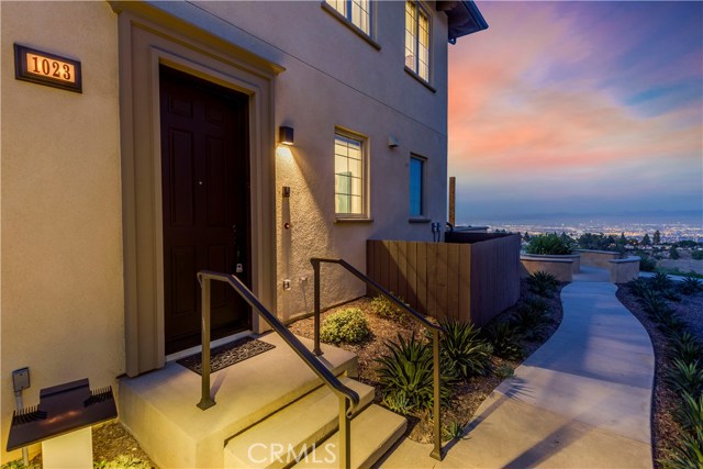 Entry with Video doorbell that can be answered upstairs.