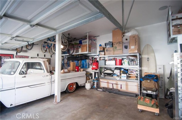 Garage with plenty of storage