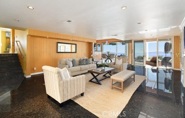 Family Room with Ocean & Catalina Views