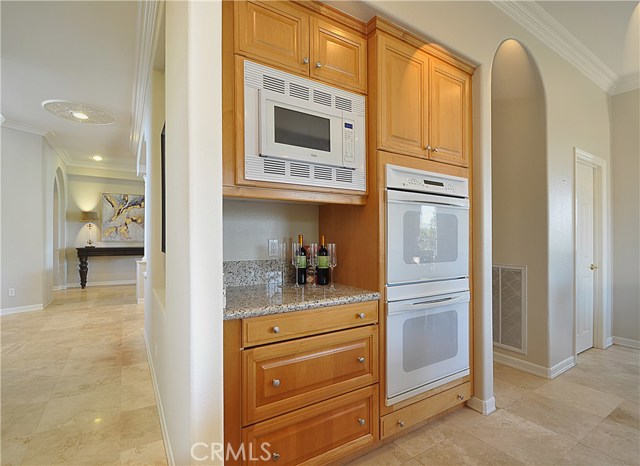 Kitchen with Double Oven and Microwave