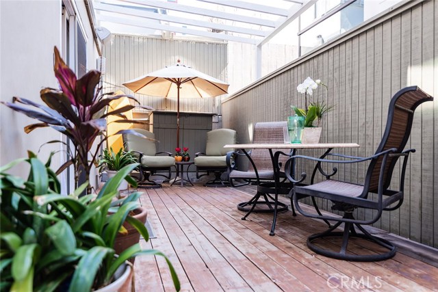 Lots of room for lounging or BBQ's