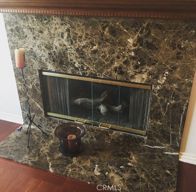 Fireplace located in master bedroom