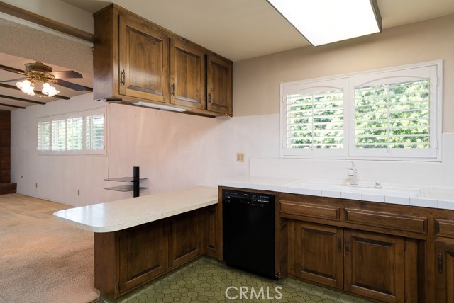 This could be opened up and even extended into the family room area if you wanted a larger kitchen.