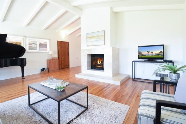 Living Room with Fireplace