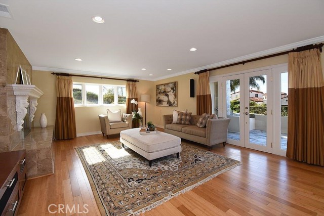 Spacious Family Room in the Lower Level