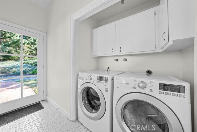 Laundry room with sink and large counter area