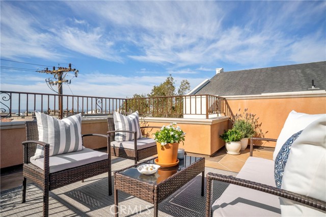 Enjoy the Spacious Roof Top Deck with Friends and Family
