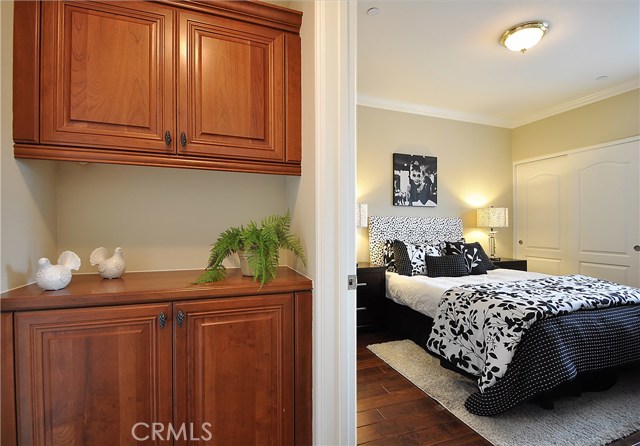 Second bedroom and hallway storage