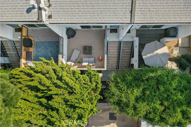 View of Unit Entrance and Deck