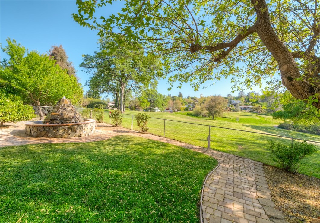 Back Yard View.