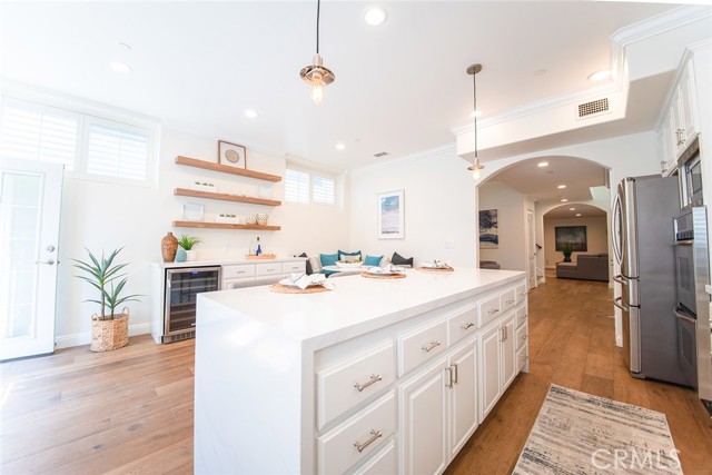 Kitchen with Quartz Countertops