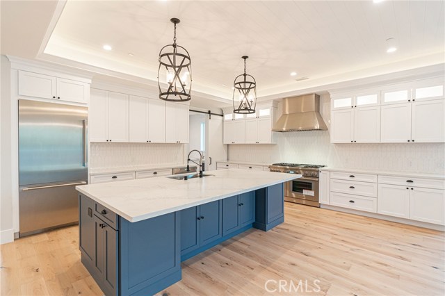 View of kitchen and Thermador appliances.