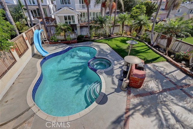 View of Backyard Area from Master Suite Balcony