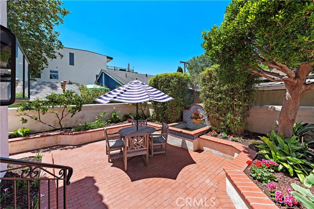 Picturesque courtyard