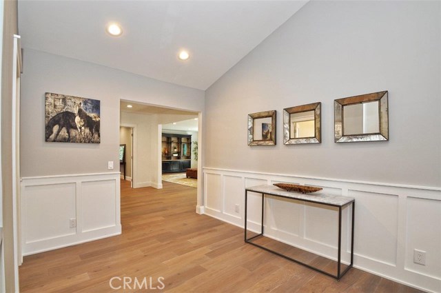 Hallway to family room