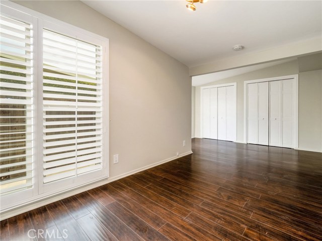 3rd Bedroom, one of two closets