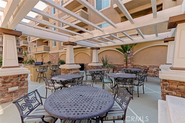 Dining Patio of complex